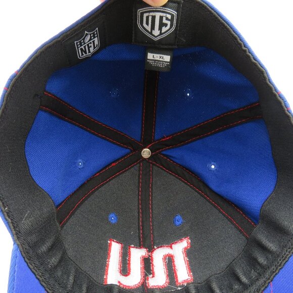 New York Giants Hat Fitted Size Large Blue Cap NFL Football Embroidered Logo - Picture 7 of 9